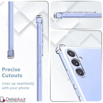 Silikoninis-Anti shock dėklas - permatomas (Samsung Galaxy A16/A16 5G) Silikoninis-Anti shock dėklas - permatomas (Samsung Galaxy A16/A16 5G)